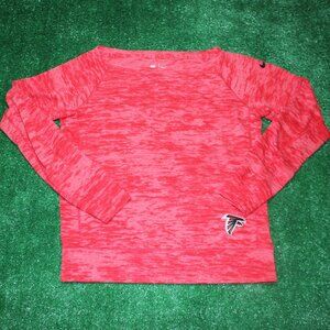 ❤️🏈Women's Atlanta Falcons Nike Red Warpspeed Epic Crew Sweatshirt